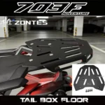 FOR ZONTES 703F Modified Rear Rack Integrated Tail Box Rack, Aluminum Alloy and Carbon Steel Material, Shad Tail Box Floor Plate