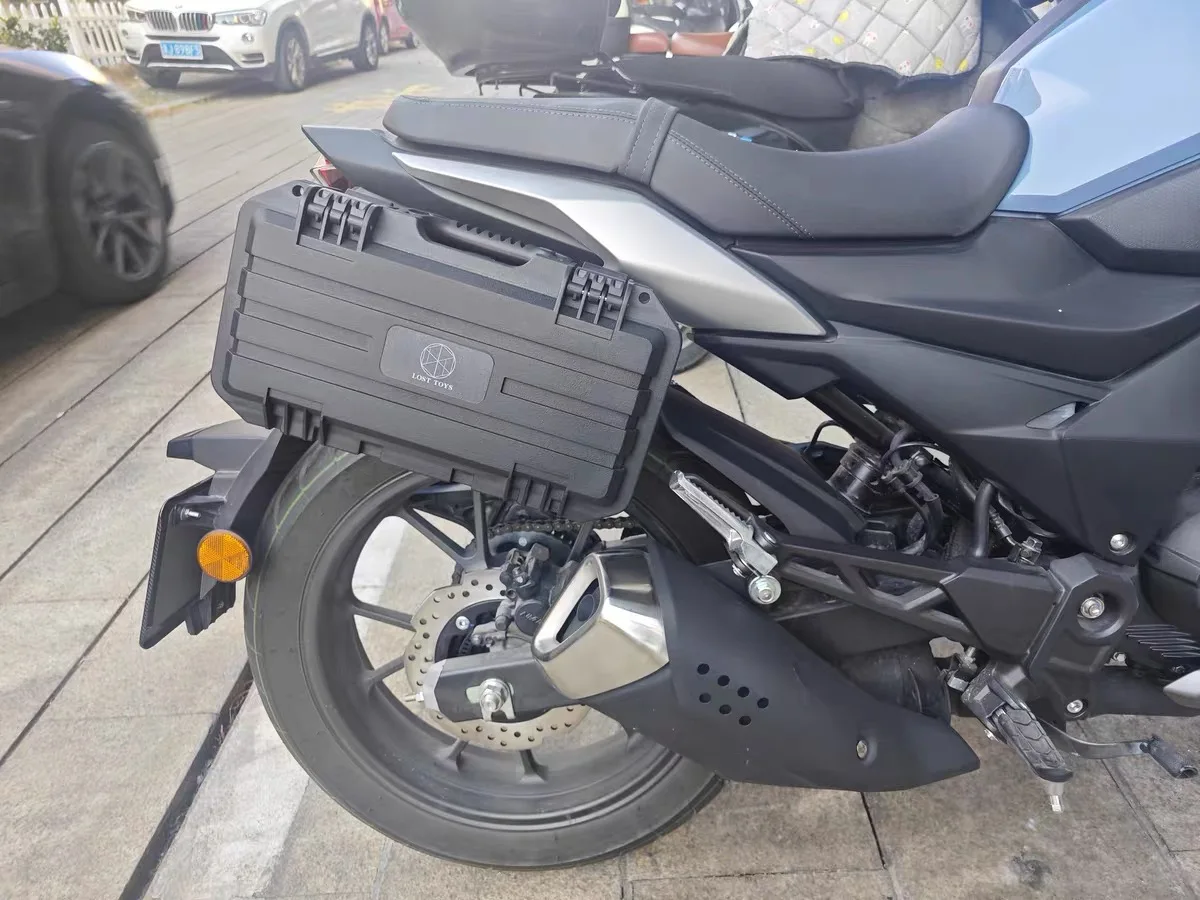 For HONDA CBF190TR dedicated side bag bracket motorcycle mounting tool box spare oil drum loading system - Image 4