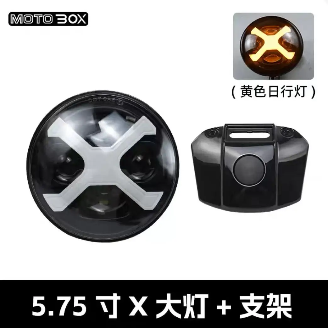 Suitable for BENDA Napoleonbob-450 headlight modification non-destructive installation appearance modification headlight assembl - Image 4