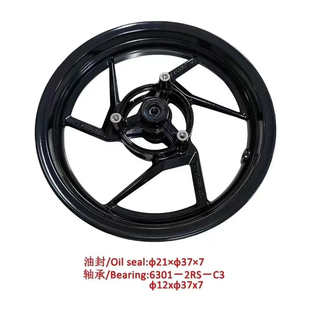 FOR ZONTES 150X Genuine Parts: Steering handlebars, lower clamp, front shock absorber, front aluminum wheel, sensor brake disc. - Image 5