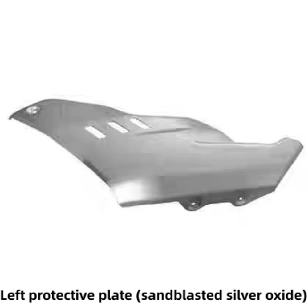 Original parts for ZONTES 703F engine skid plate, left and right decorative panels, engine lower fairing. - Image 4