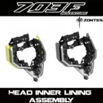 FOR ZONTES 703F Left, Right, and Center Position Light Head Decorative Cover Liner,Front Camera,Front and Rear Cover Accessories