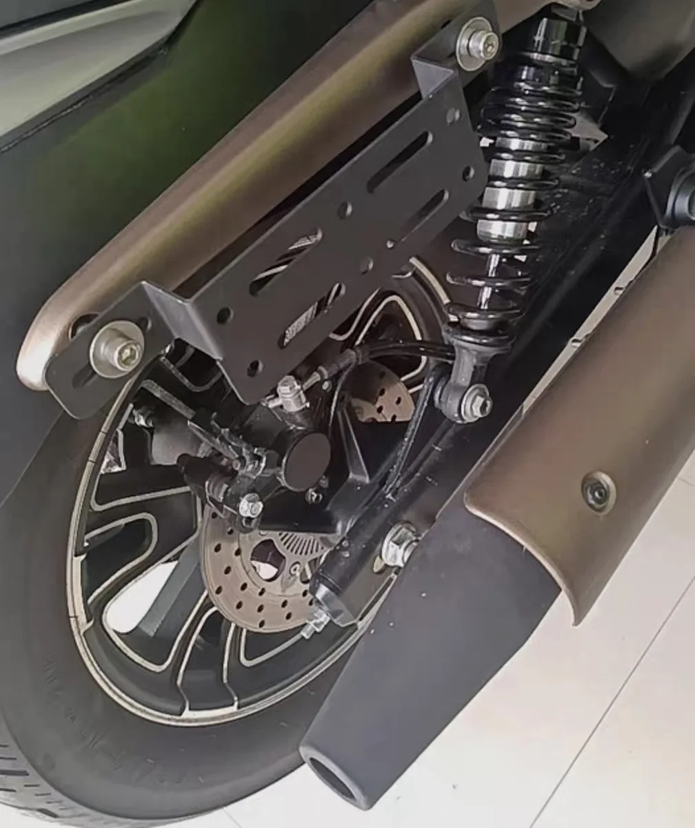 For QJMOTOR SRV350 special side bag bracket motorcycle travel mounting system installation tool box spare oil barrel LT special - Image 2