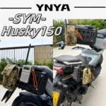 For SYM Husky150 motorcycle side bag bracket mounting side box waterproof side bag spare oil barrel camping expansion