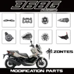 FOR ZONTES 368G 2026 Full Car Modification Parts: Beak Rear Footrest, Rear Swingarm, Oil Dipstick Protector/Decorative Cover