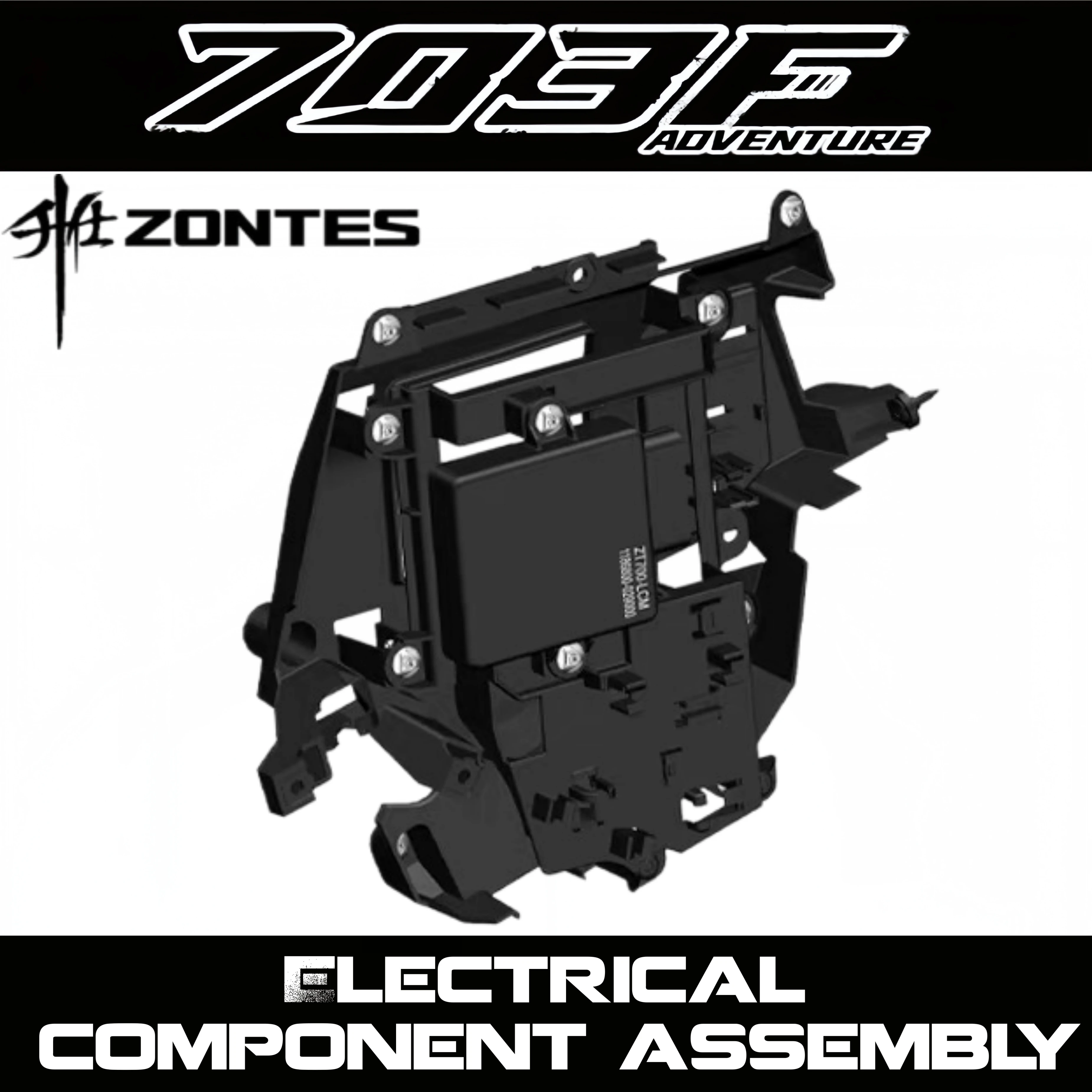 FOR ZONTES 703F Right Side Wiring Board ECU Electronic Control Unit Mounting Bracket LCM Lighting Switch Control Accessories