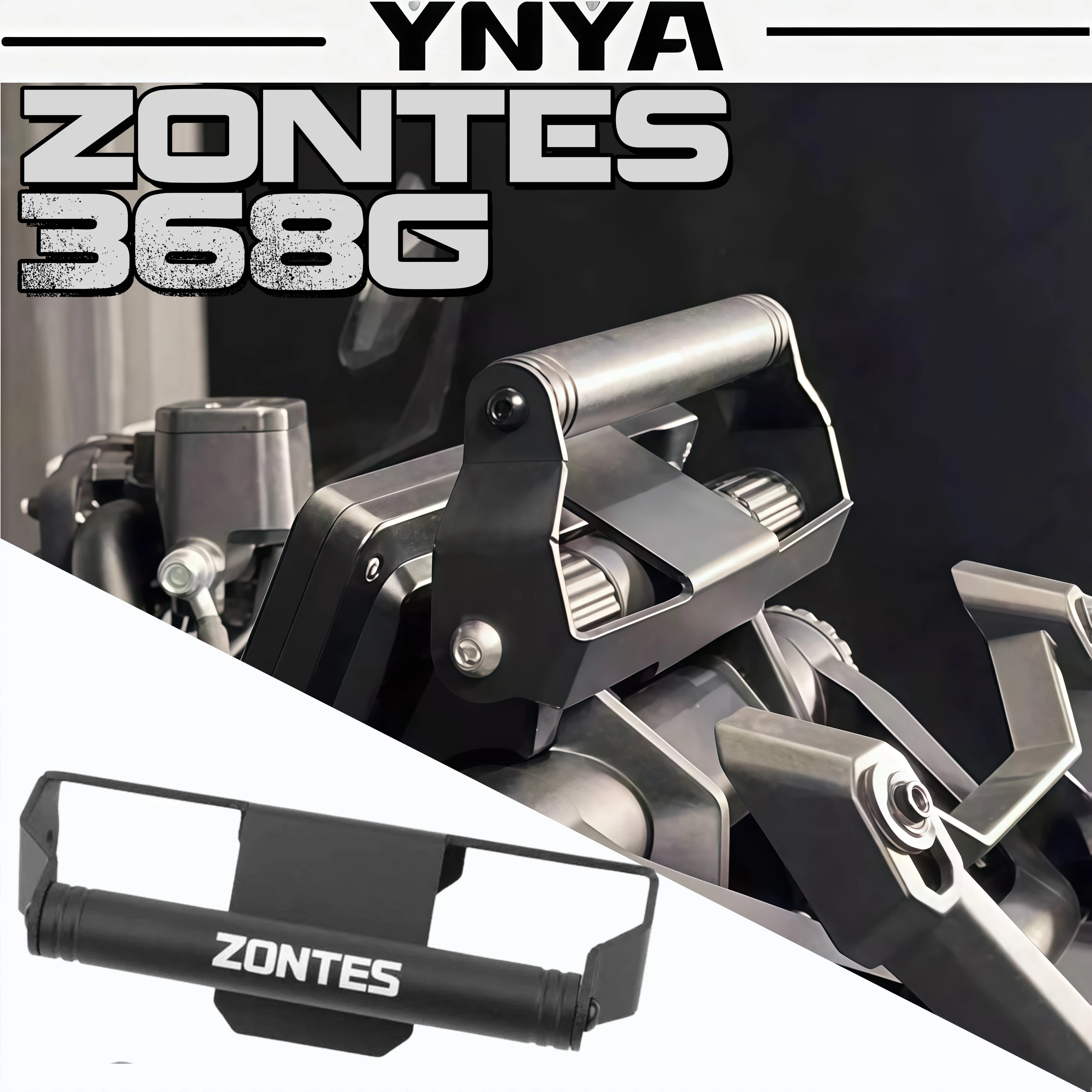 For ZONTES 368G 26 modified windshield navigation bracket mobile phone bracket multi-function expansion rod accessories