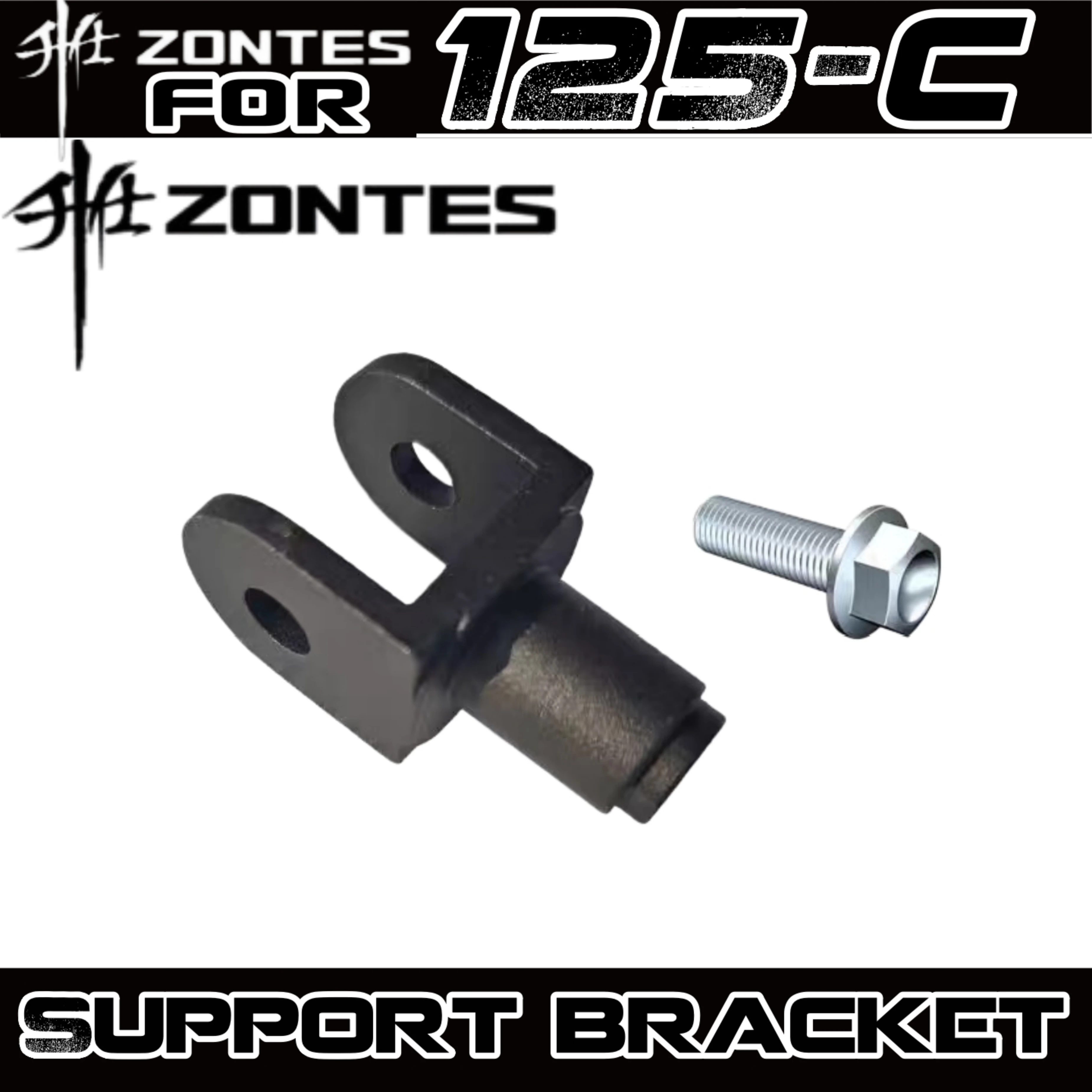 FOR ZONTES 125C Front Left Pedal, Pedal Rest, Pedal Mount, Mount Accessories
