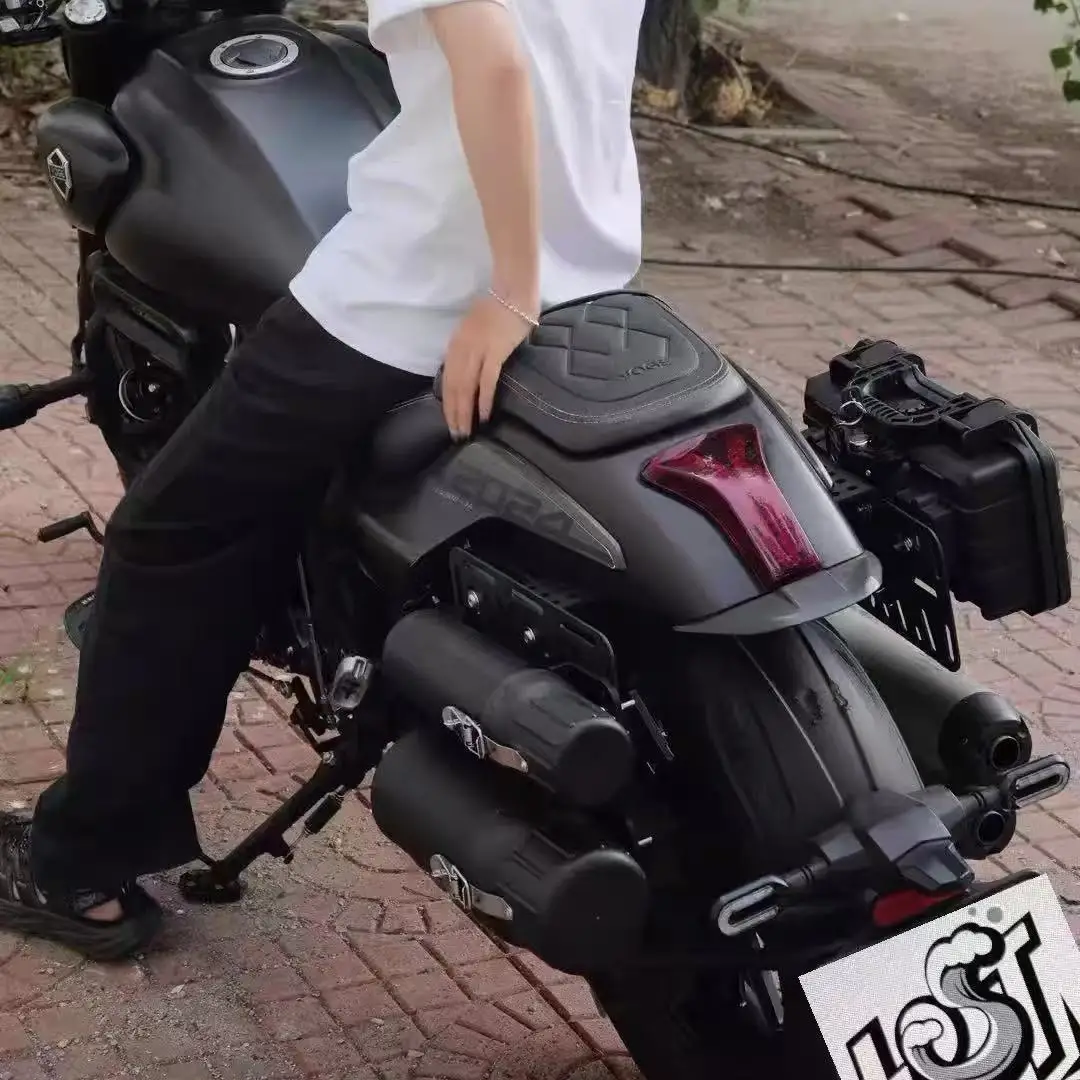 For VOGE CU525 Urban Edition dedicated saddle bag bracket mounting quick release tool box saddle bag DIY expansion tactical pane - Image 2