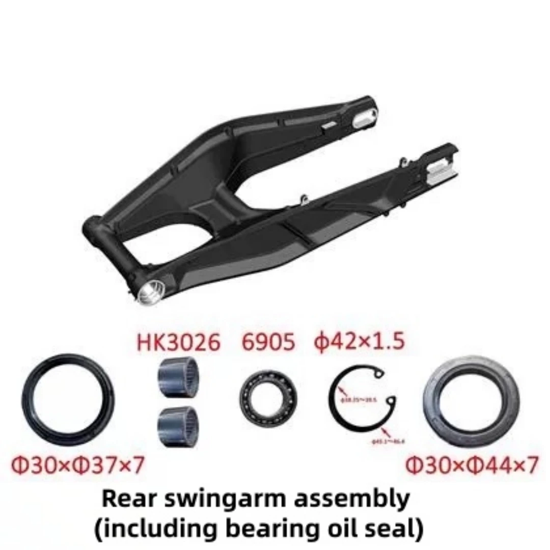 FOR ZONTES 703F Rear Swing Fork,Rear Wheel,Hollow Axle, Rear Shock Absorber, Triangular Link, Straight Link, External Brake Disc - Image 3