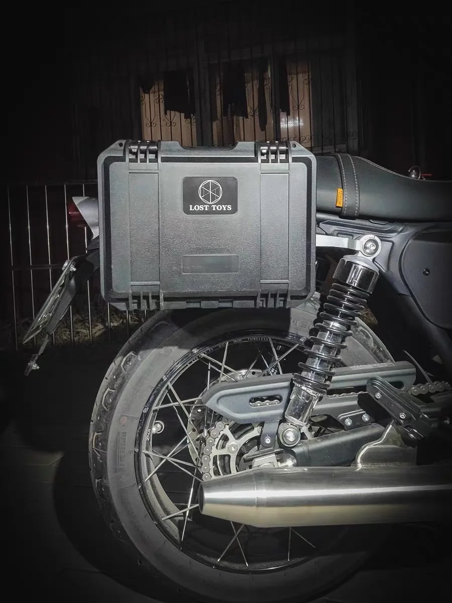 For GAOKIN gk1200 special side bag bracket baffle motorcycle travel mounting system installation tool box oil drum side bag - Image 2