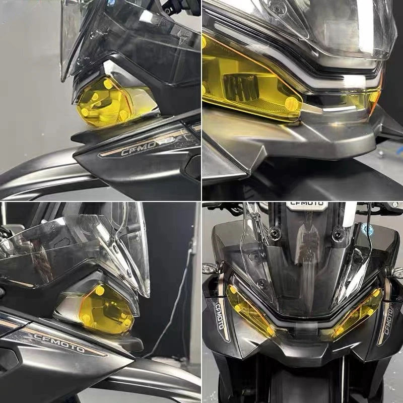 For CFMOTO 800MT-X modified parts headlight protection piece motorcycle headlight protection piece headlight shield accessories - Image 3