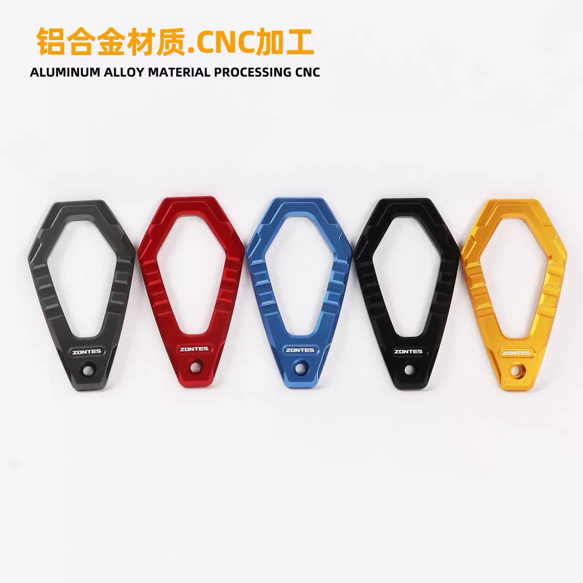 FOR ZONTES 368G modified exhaust pipe decorative cover tail cover ZT368E/D/M/K aluminum alloy exhaust cover - Image 4