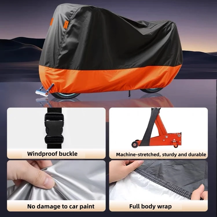 FOR ZONTES 703F dedicated car cover/cover, sun and rain protection, thickened and enlarged Oxford cloth modification part - Image 5