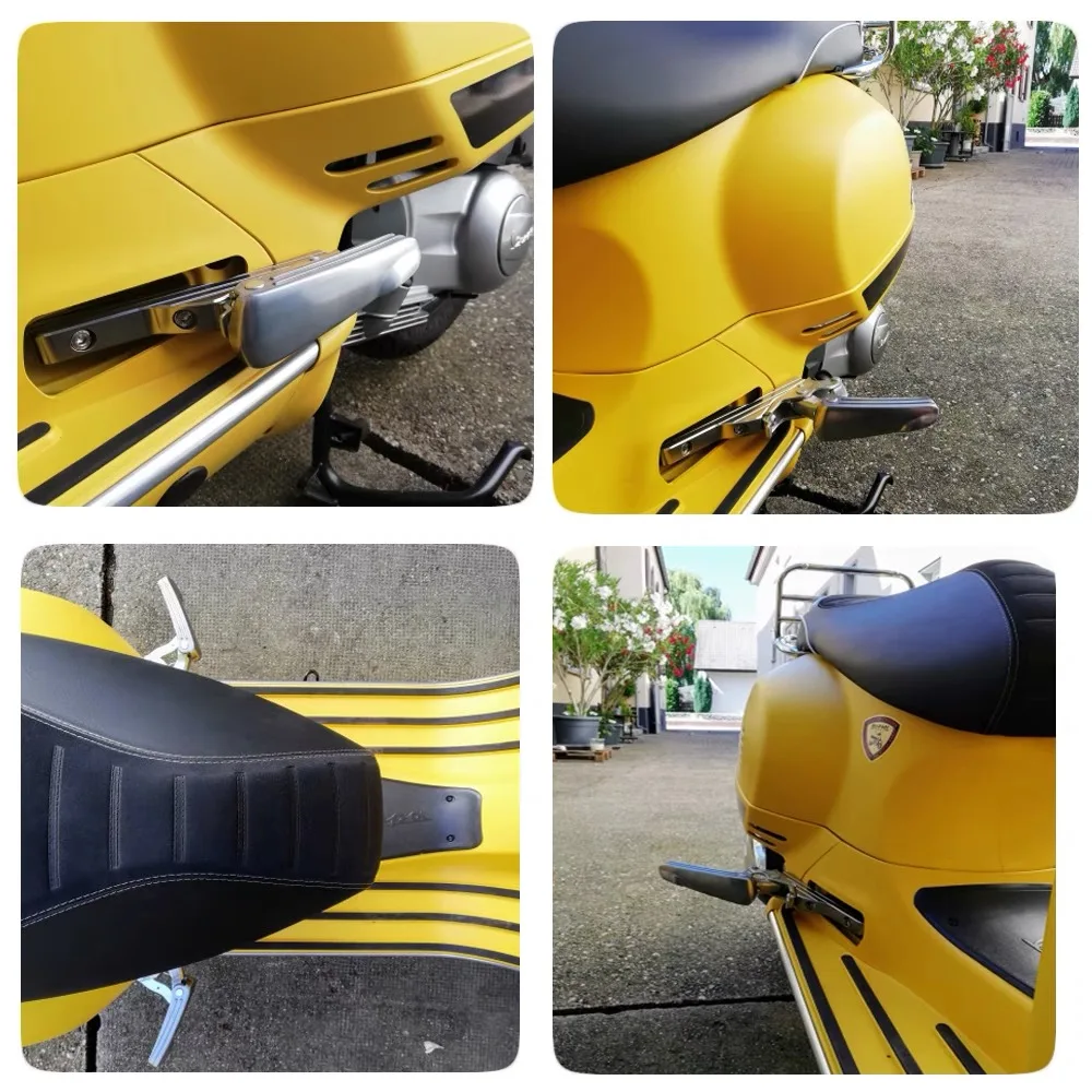 For Piaggio Vespa GTS300 GTV125 250 300ie passenger rearward extended footrest - Image 2