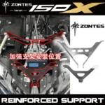 FOR ZONTES 150X reinforced and strengthened bracket accessories, shake reduction and enlarged windshield