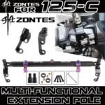 FOR ZONTES 125C/125GK Modified Multifunctional Mobile Phone Extension Rod Balance Bar Bracket Accessories