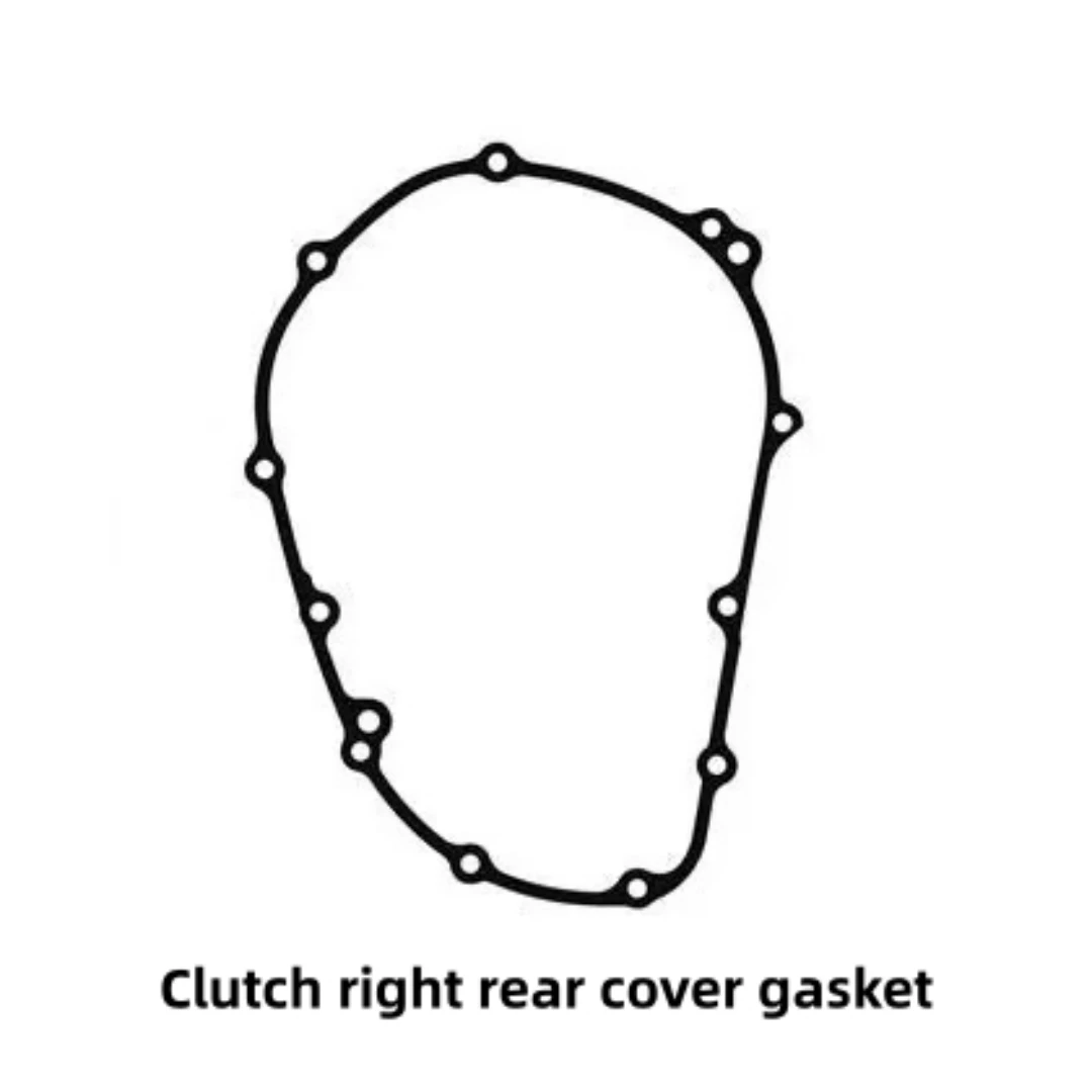 FOR ZONTES 703F right crankcase cover, clutch lever shaft rubber cover plate sprocket, right rear cover gasket, lever rocker arm - Image 4