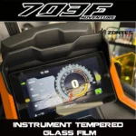 FOR ZONTES 703F/703RR High-definition explosion-proof tempered glass instrument film, scratch-resistant instrument film.