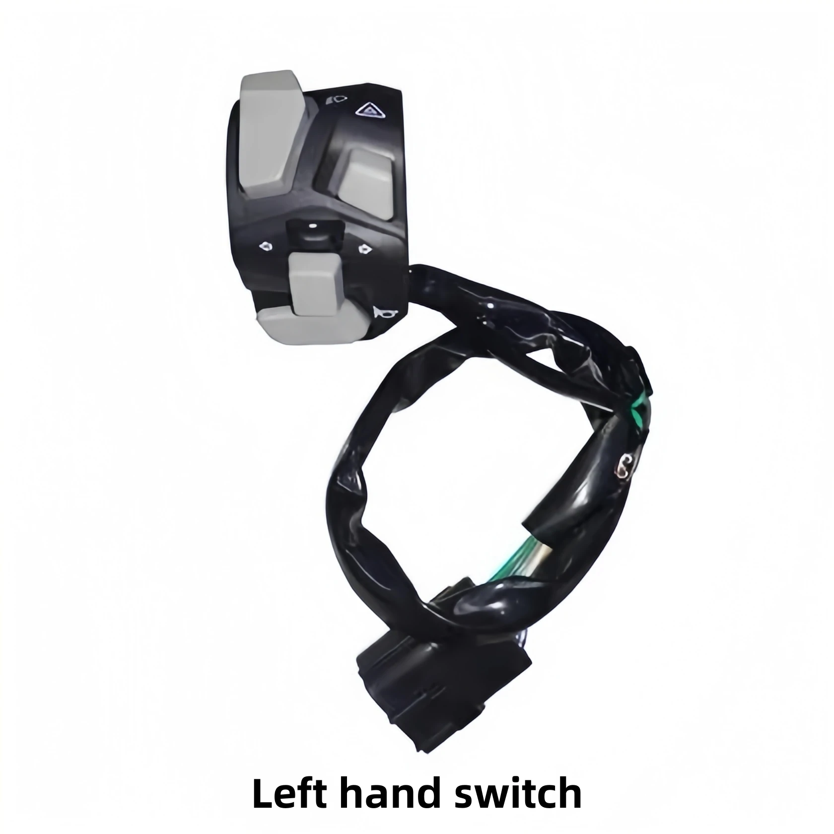 FOR ZONTES 368G Scooter Handlebars Left and Right Switch Assembly Heated Handlebar Cover Throttle Cable Handguard Bracket - Image 3