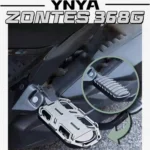 For Zontes 368G scooter off-road competition pedals, anti-skid front and rear seats, anti-skid enlarged pedals