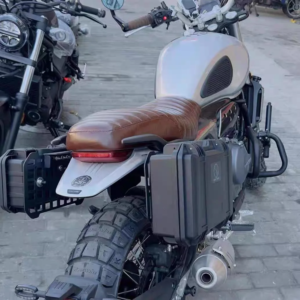 for ZONTES KD150-GK special bracket motorcycle mounting system can hang side bags oil drums tool boxes camping etc. - Image 2