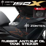 FOR ZONTES 150X Modification Parts: Fuel Tank Sticker, Body Scratch-Resistant Thick Rubber Protective Film
