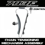 FOR ZONTES 703F Timing Chain Tensioner Assembly Guide Bar Tensioner Bar Shim Shaft Chain Top Side Guide Bar