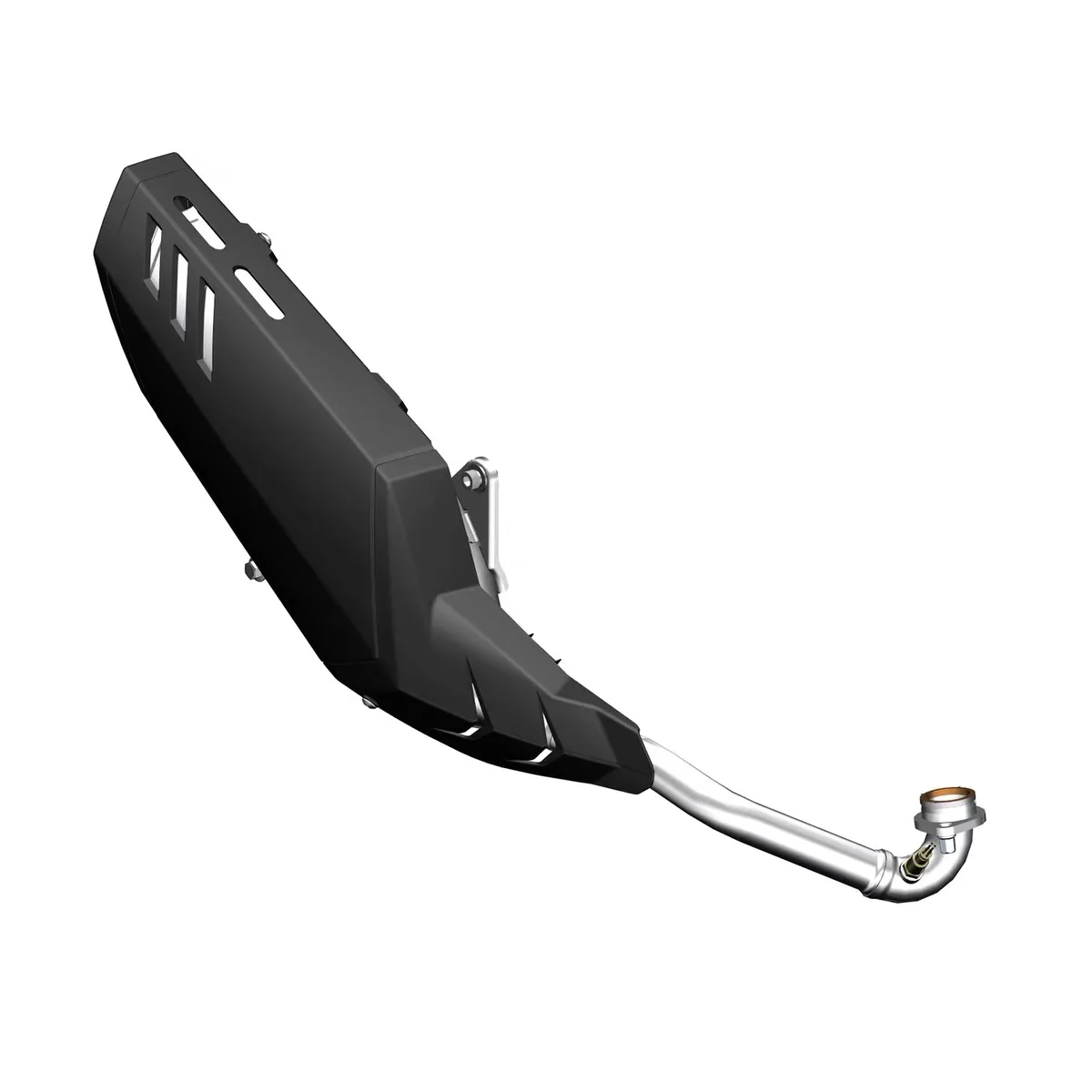 FOR ZONTES 368G/E/D/M 2024 Scooter Muffler Exhaust Cover Heat Protector Front and Rear Accessories - Image 5