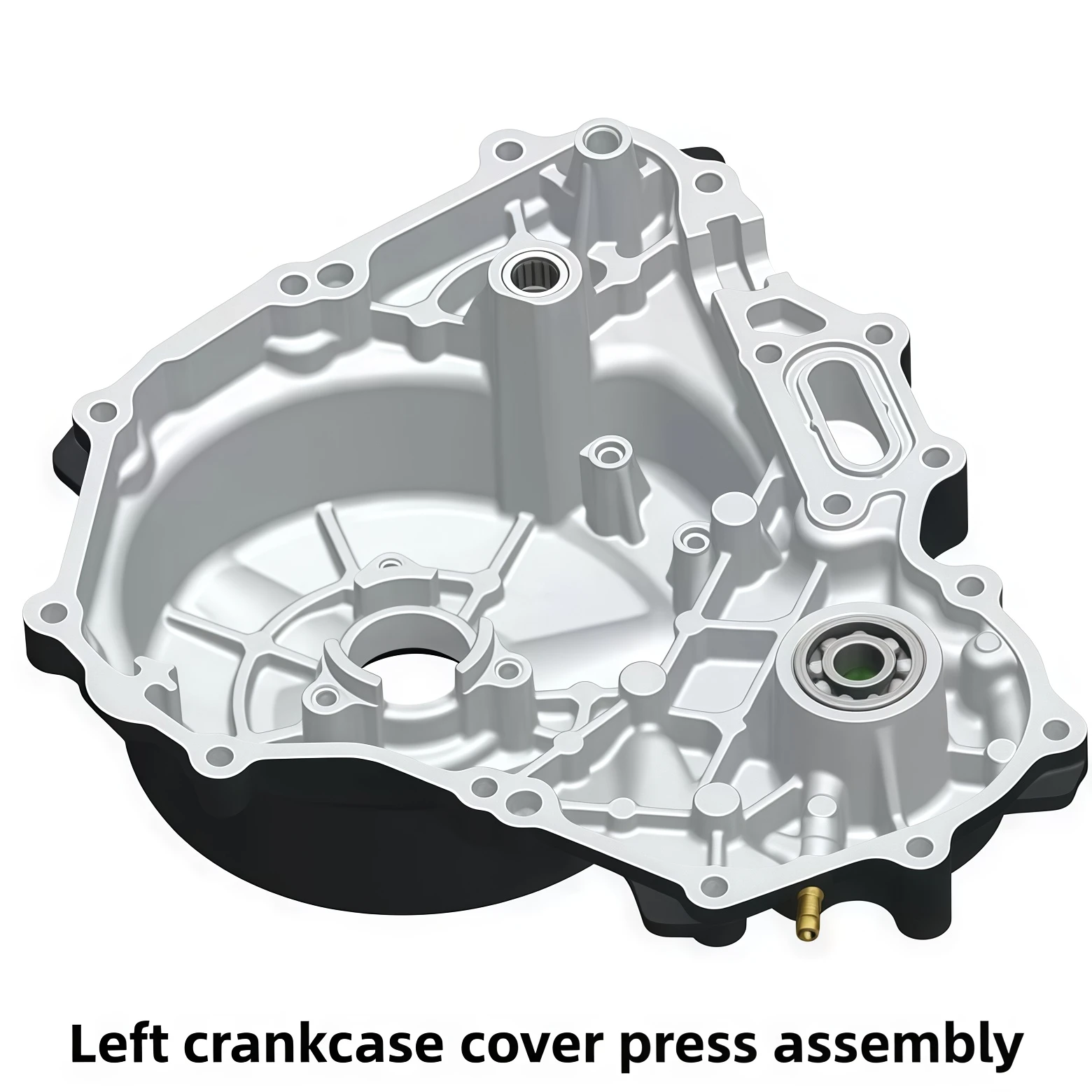 FOR ZONTES 703F Left Crankcase Cover, Water Pump Driven Gear Cover, Gasket, Magneto Stator Coil - Original Parts - Image 3