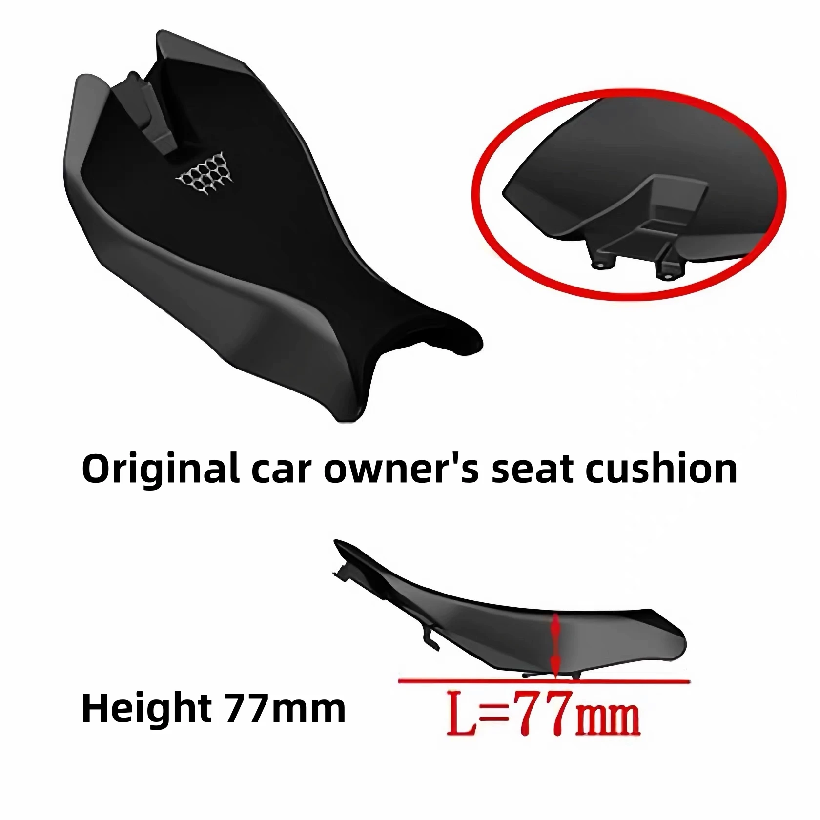For ZONTES 703R seat modification, lowering seat height, rear seat cushion, front and rear seat cushion accessories. - Image 3