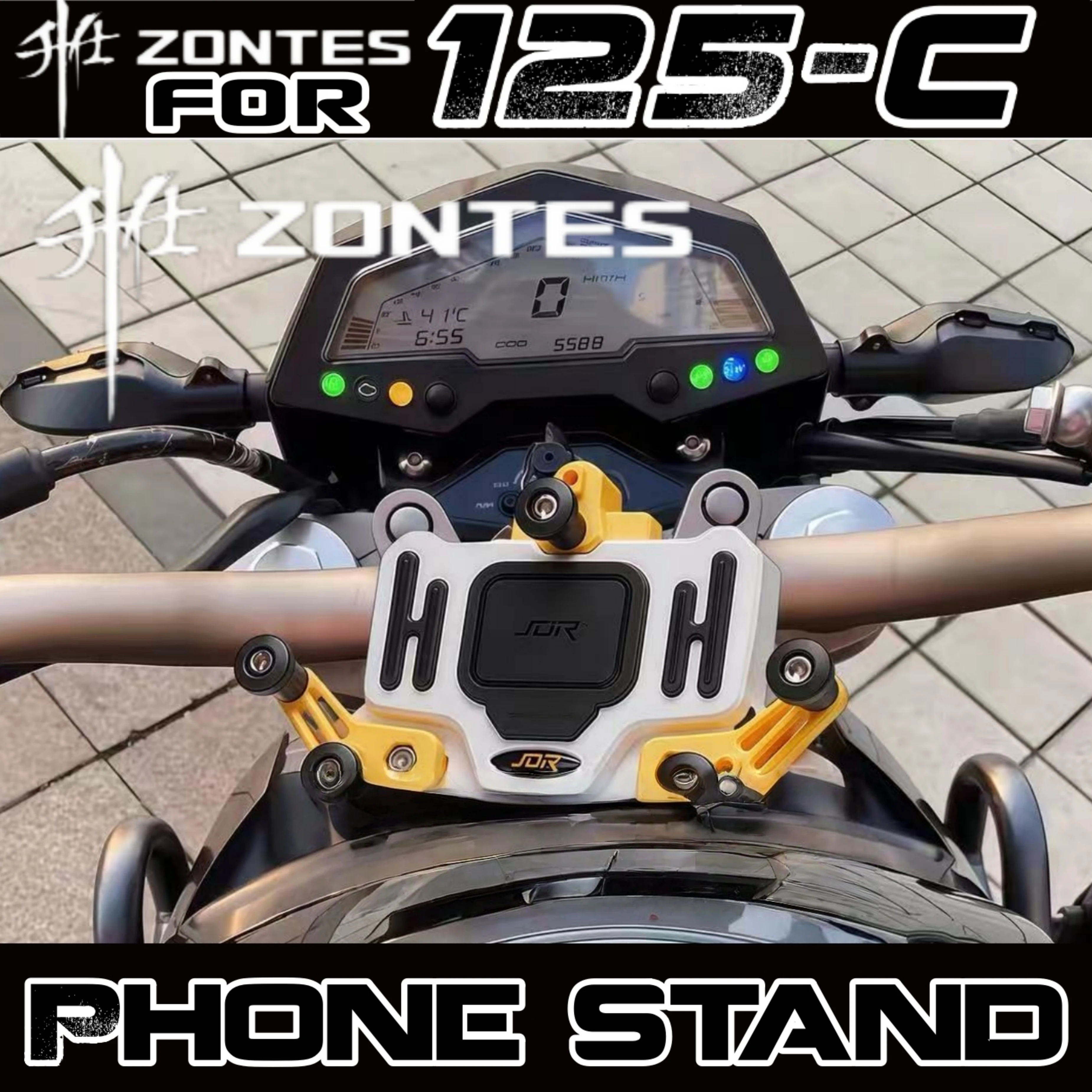 FOR ZONTES 125C/C2/GK/G1 Modified Mobile Phone Navigation Holder