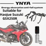 Suitable for Haojue Suzuki GSX250R anti-fall bar engine bumper competition bumper modification accessories