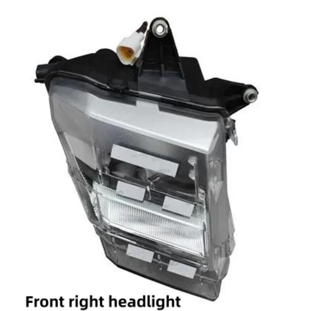 FOR ZONTES 703F Headlight Bracket, Front and Left/Right Headlight Support Strip, Tweeter, Interior USB Charging Cable Cover - Image 4