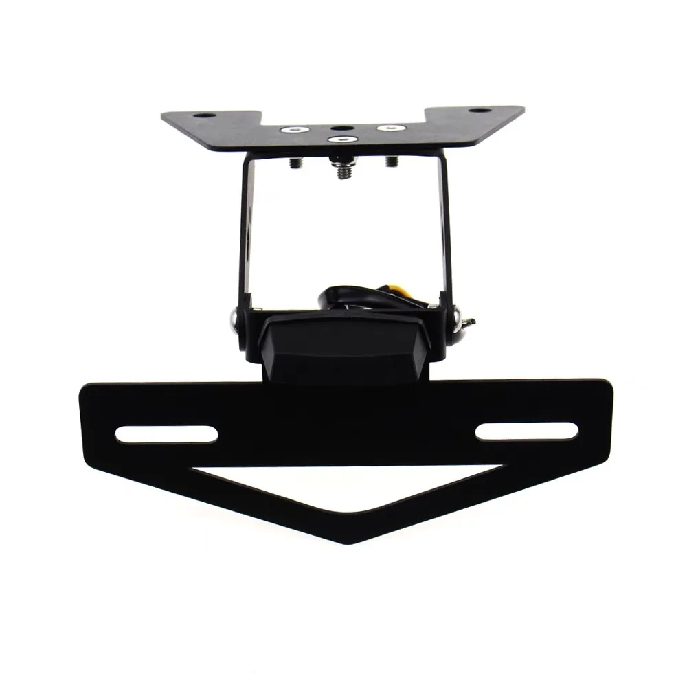 For Aprila GPR250 modified license plate frame rear license plate frame short tail license plate frame folding Aprilia GPR250 - Image 5