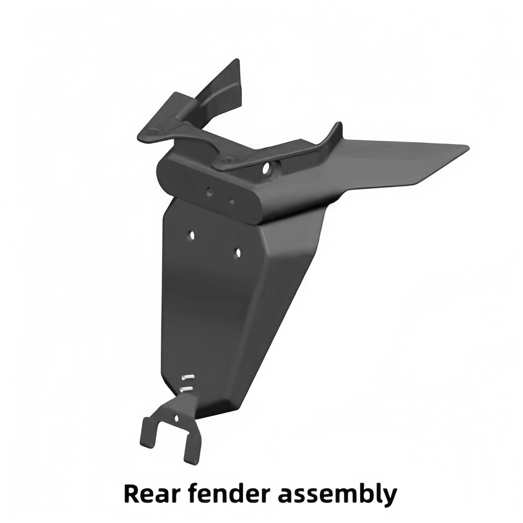 FOR ZONTES 368G Rear Mudguard, Rear Left and Right Turn Signal Brackets, License Plate Light, Rectifier, Decorative Cover - Image 2