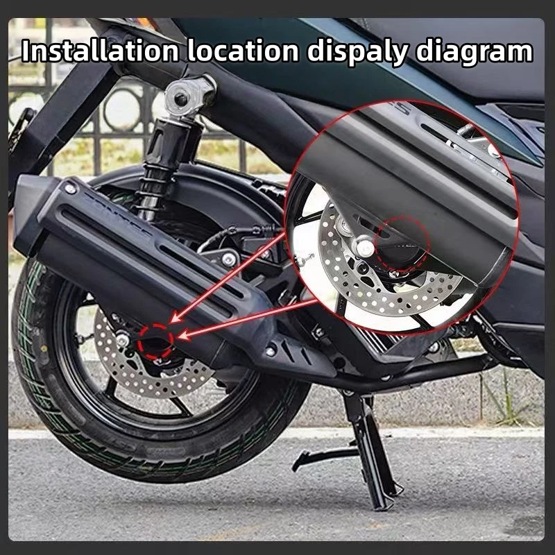 FOR ZONTES 150X Retrofit Rear Axle Center Cover, Frame Hole Cover, Waterproof Plug, Dustproof Plug Accessories - Image 3