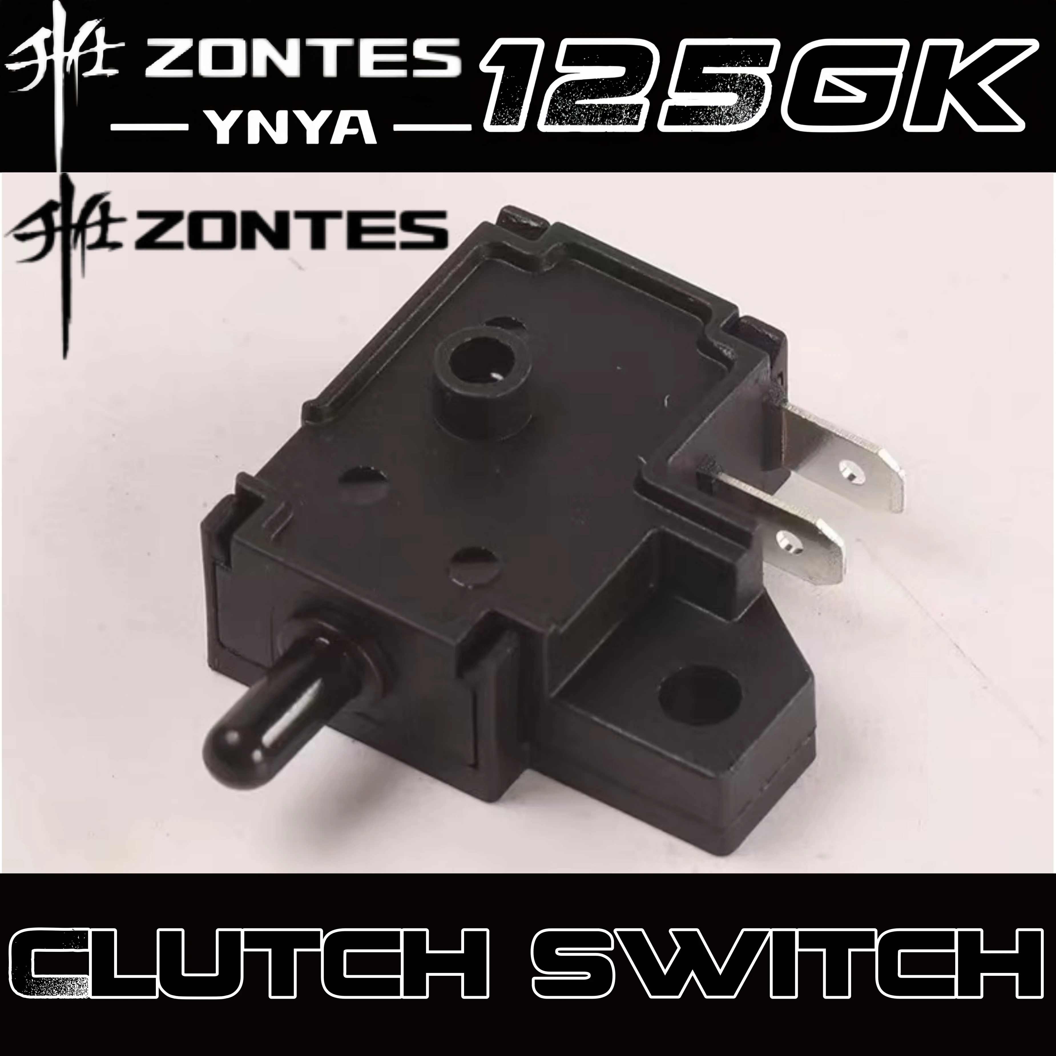FOR ZONTES 125GK-G1-U-U1-Z2- motorcycle: Left handlebar clutch switch, power off switch, left grip.