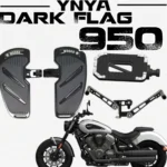 For BENDA Dark Flag950 modified enlarged footrest, front and rear gear lever, brake pedal, gear lever head accessories