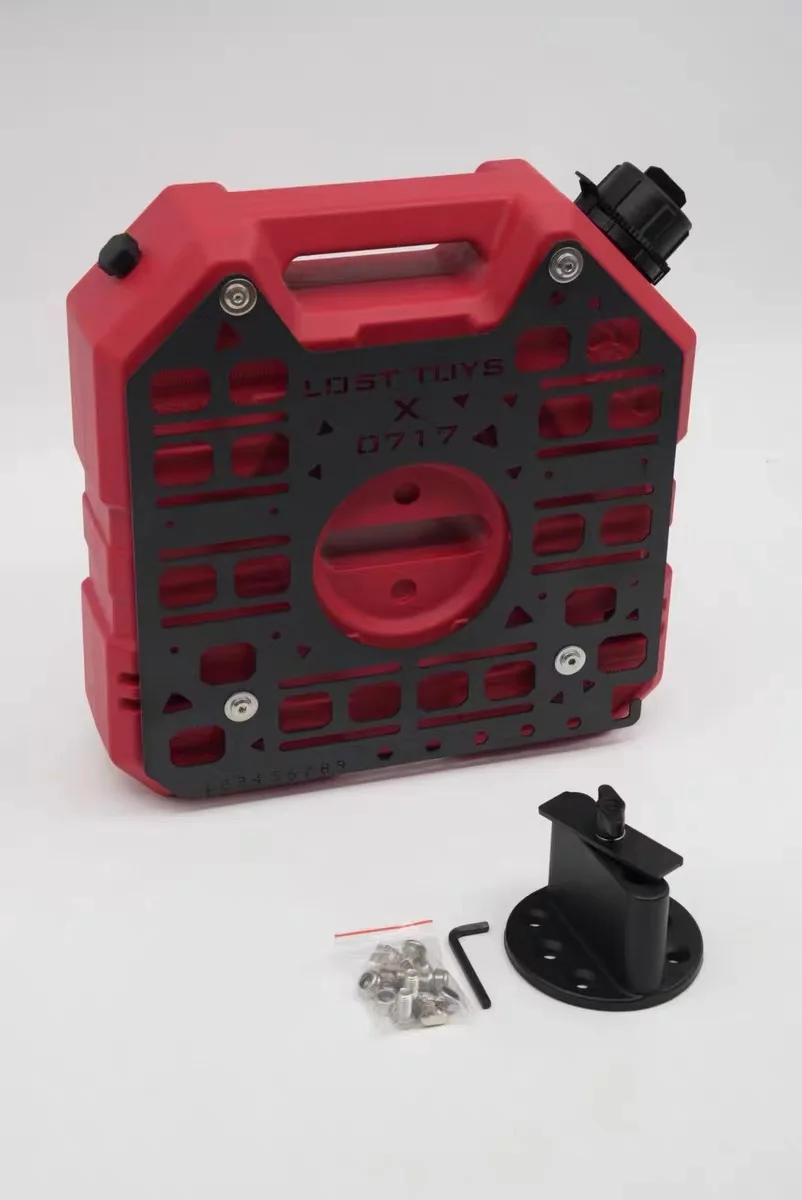 For motorcycle 7.5L spare oil barrel expansion board motorcycle off-road vehicle mounting expansion - Image 4