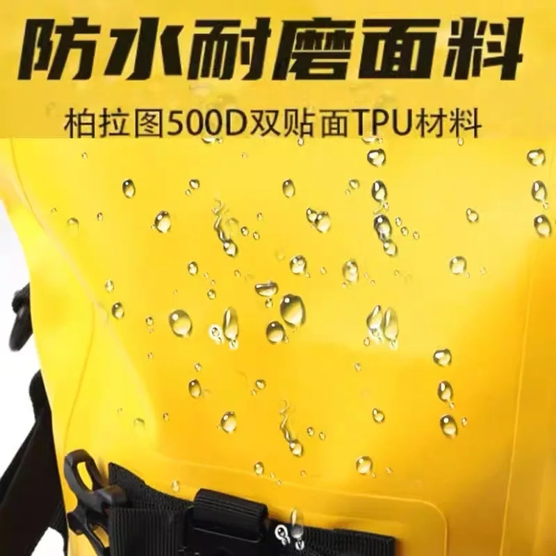FOR ZONTES 703F Waterproof bar guard bag, Large Capacity Motorcycle Saddlebags, Mud-Resistant Frame Bags for Touring & Adventure - Image 4
