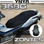 For motorcycle honeycomb seat cover suitable for ZONTES 368G sun protection seat cushion cover heat insulation breathable ventil
