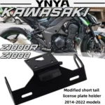 For Kawasaki Z1000R Z1000 Python 14-22 years Modified license plate frame rear license plate frame short tail