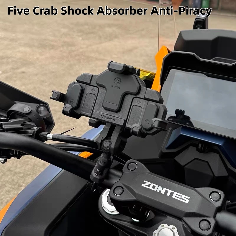 FOR ZONTES 703F 3-cylinder ADV motorcycle phone holder, navigation holder, shockproof and image-stabilizing holder - Image 4