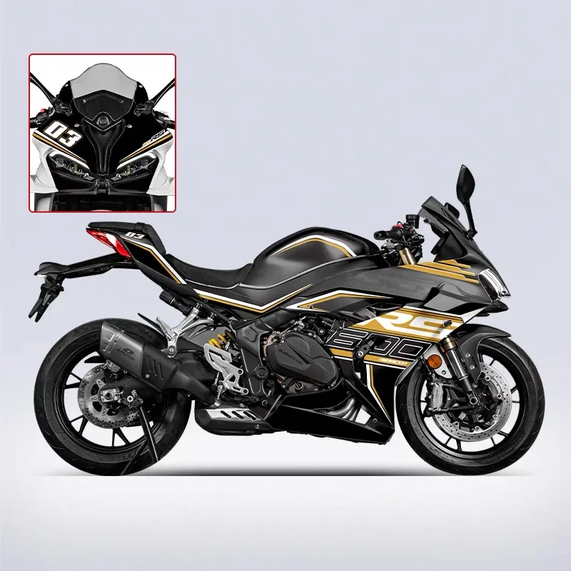 For QJMOTOR SRK600RS body decals decoration body protection stickers print stickers modified parts accessories - Image 2