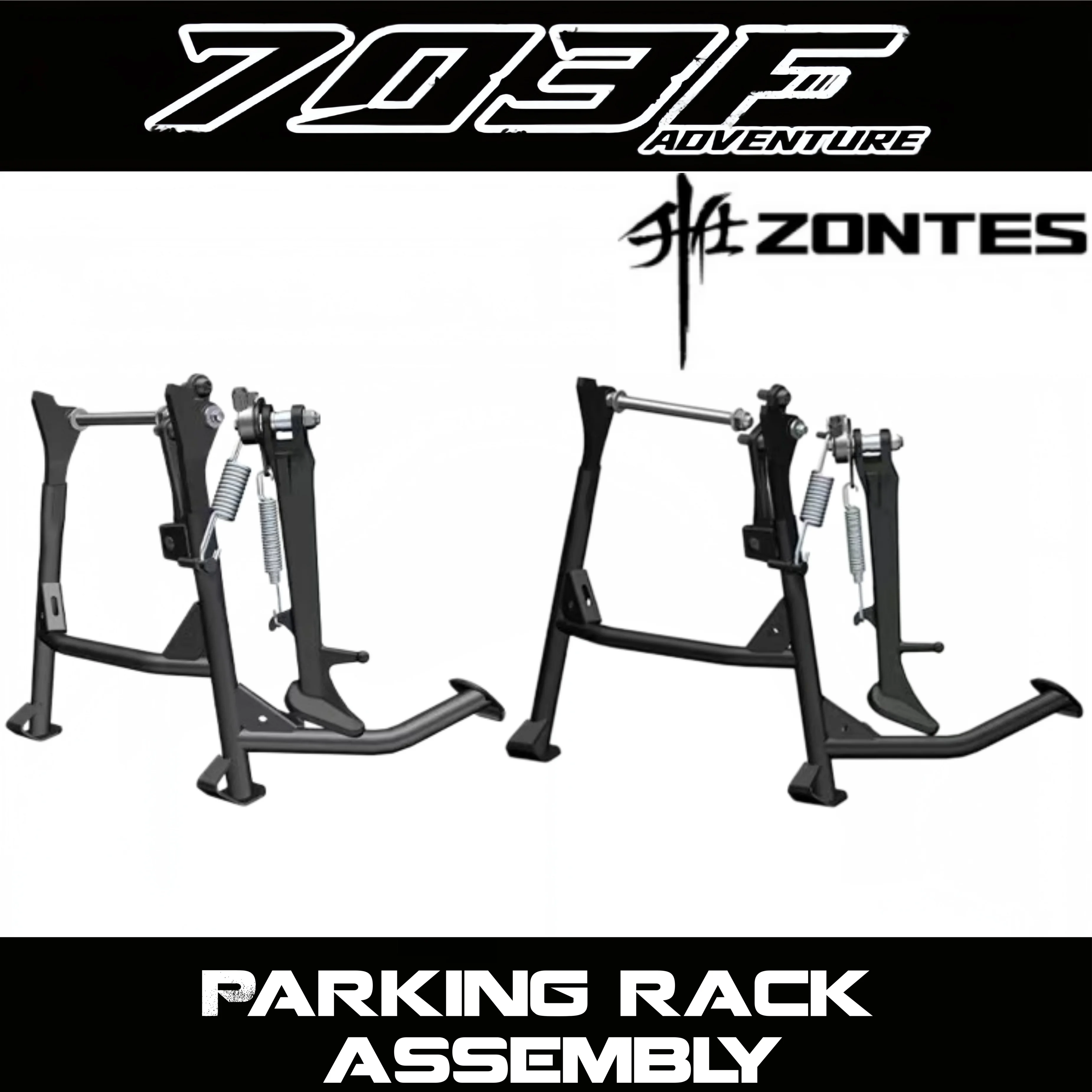 FOR ZONTES 703F parking stand, double stand, single stand, side support, side bracket, large tripod accessories
