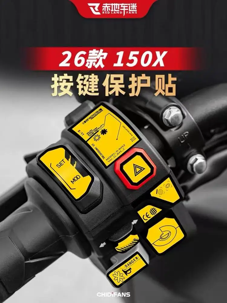 FOR ZONTES 150X Button Stickers, Decals, Strips, Waterproof Wrappers, and Accessories - Image 2