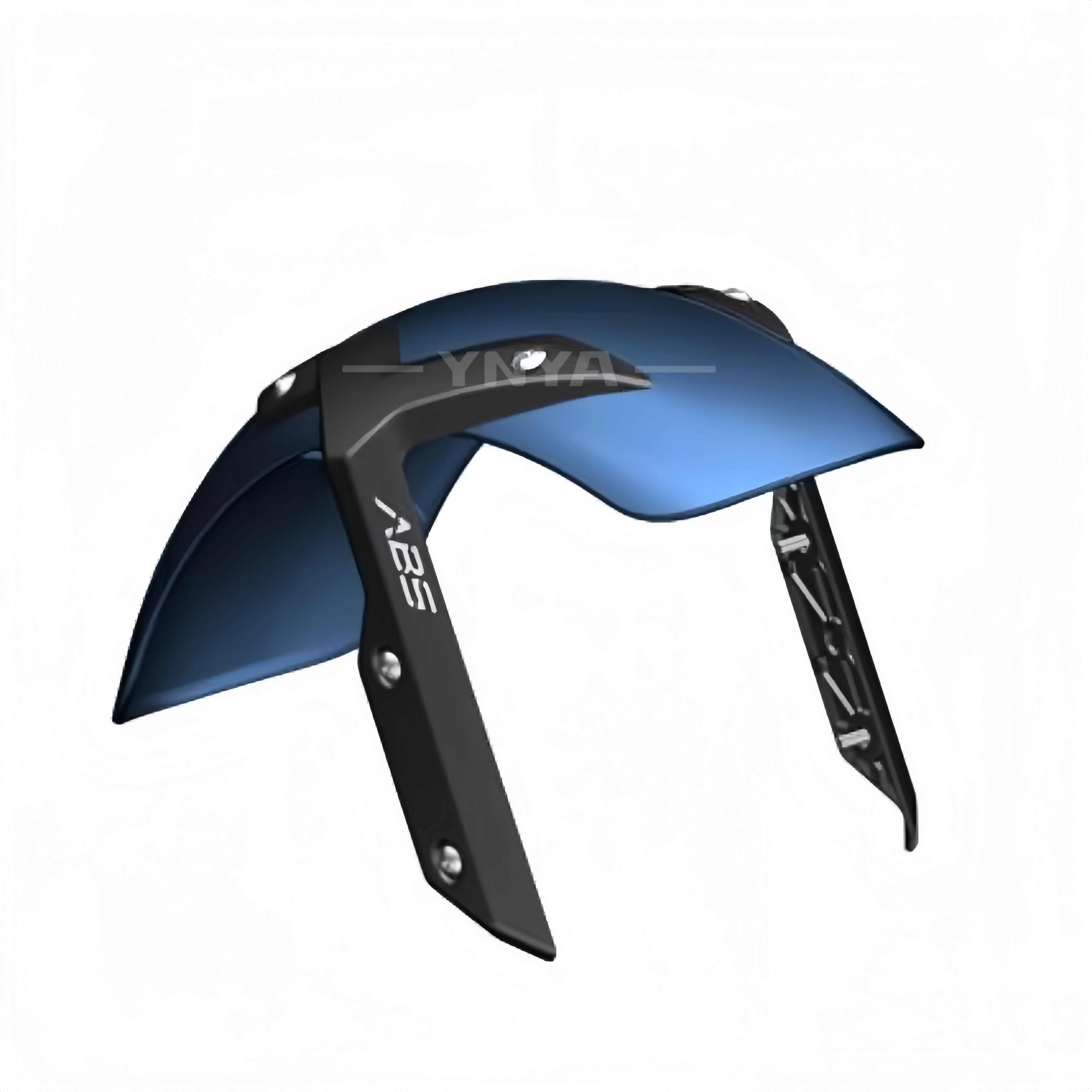 FOR ZONTES 125C/C2 (Blue): Front fender lower fairing, panel trim cover, headlights, turn signals, left and right brackets. - Image 2