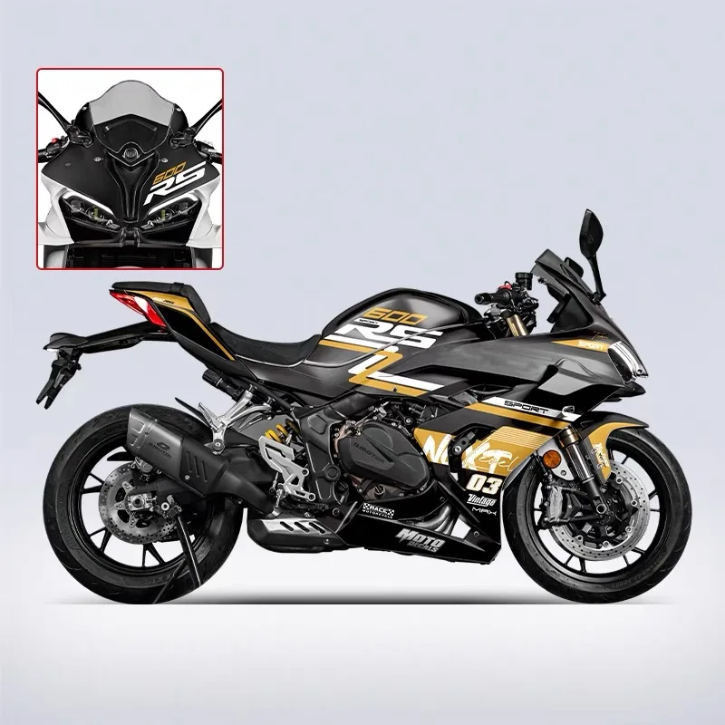 For QJMOTOR SRK600RS body decals decoration body protection stickers print stickers modified parts accessories - Image 4