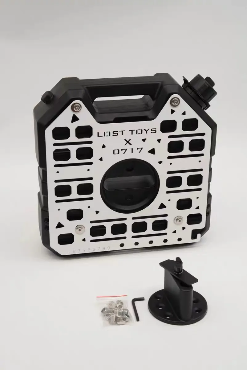 For motorcycle 7.5L spare oil barrel expansion board motorcycle off-road vehicle mounting expansion - Image 5